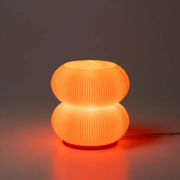 Velador Esférico "Nebulosa" – Diseño Minimalista en Impresión 3D (Serie Exclusiva)