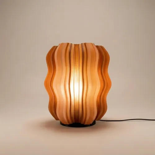 Lampara Velador Moderno Mesa Escritorio Diseño Dormitorio 3d