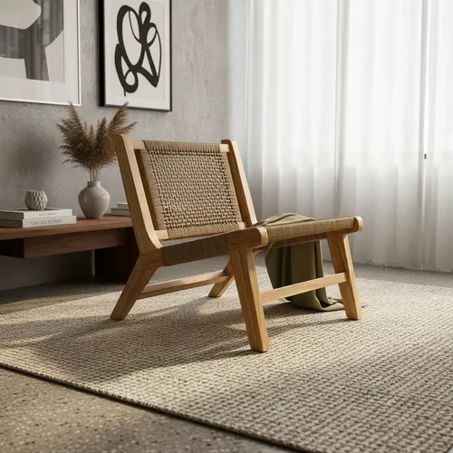 MLA1773792909 Poltrona Paraíso En Madera Maciza | Diseño Premium