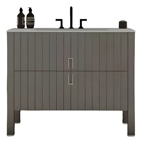 MLA1787899494 Vanitory Campi Deck De100gcl3k Mesada 3ag Loza 100cm Gris
