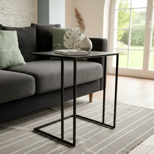 MLA1965915048 Mesa Arrime Chapa Hierro Apoyo Sillón